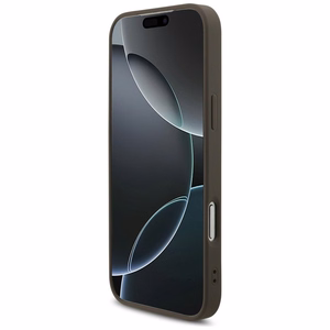 GUESS GUE005598 (4G PU Big Logo) suojakuori laitteelle iPhone 18 Pro Max / 17 Pro Max, väri: ruskea
