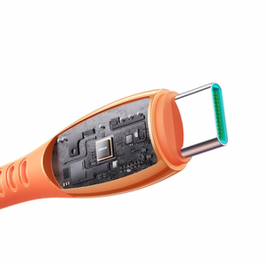 Joyroom S-A59 Vibrant Series 3A USB-A - USB-C Kaapeli 1,2m - oranssi