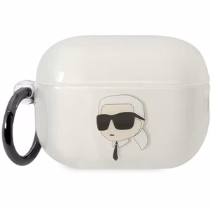 Karl Lagerfeld KLAP2HNIKTCT AirPods Pro 2 kuori läpinäkyvä Ikonik Karl Lagerfeld