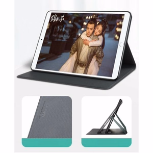 Phone Case X-Level Canvas for Samsung P610 / P615 / P613 / P619 / P620 / P625 (2020/2022/2024) Tab S6 Lite Green