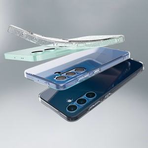Spigen Liquid Crystal suojakuori Samsung Galaxy S25 -puhelimelle - läpinäkyvä