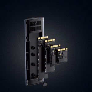 Ugreen M.2 SSD-kotelo USB 3.2 Gen 2 (SuperSpeed USB 10 Gbps) + USB Type-C kaapeli 0,5m harmaa (CM400 10902)