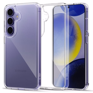 Tech-Protect FlexAir Hybrid Suojakuori Samsung Galaxy S25 FE:lle - Läpinäkyvä