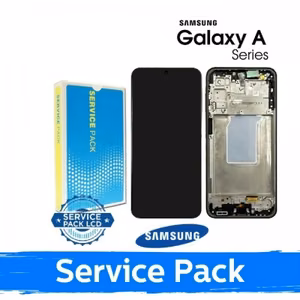 LCD Display Compatible With Samsung A266 A26 5G with Frame / Mint / (Service Pack)