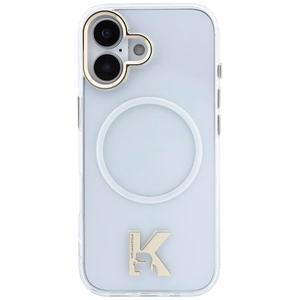 Karl Lagerfeld IML K Head Logo MagSafe -suojakuori iPhone 17:lle kirkas