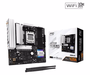 Asrock A620AM Pro RS WiFi AMD A620A Socket AM5 micro ATX