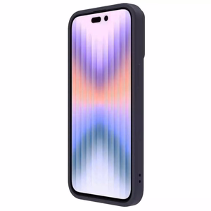 Nillkin CamShield Silky Silicone Case for Iphone 15 Pro Max dark purple