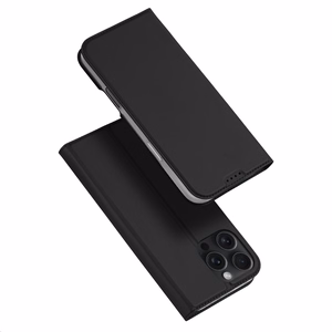 DUX DUCIS Skin Pro Lompakkosuojakuori iPhone 16 Pro:lle - musta