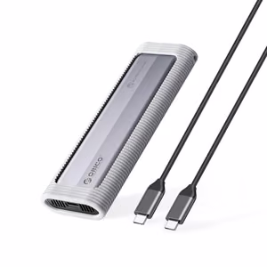 Orico AXM2F M.2 SATA SSD USB-C 3.2 levykotelo - harmaa
