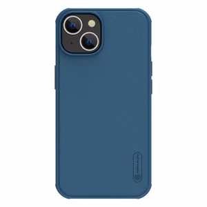 Nillkin Super Frosted Shield Pro kotelo iPhone 14 Plus takakuori sininen