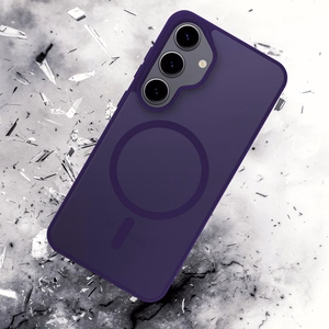 3mk Smoke MagCase for Samsung Galaxy S25 - purple