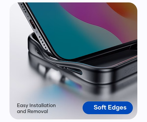 Rock Guard Touch Matte Series Suojakuori iPhone 15 Plus:lle valkoinen