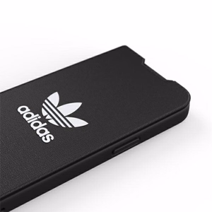 Adidas OR Booklet Case BASIC iPhone 13:lle - musta ja valkoinen
