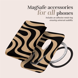 MIO Swirl Magsafe Suojakuori kortinpidikkeellä