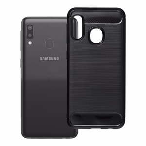 Suojakuori Samsung A20E Carbon 2.0 musta