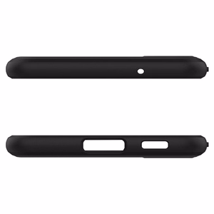Spigen Rugged Armor kotelo Samsung Galaxy S21 FE - Matta musta