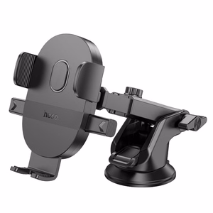 Auton puhelinteline Hoco H19 (dashboard/windshield) musta