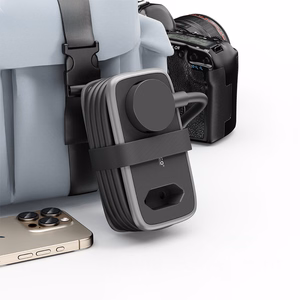 Orico AP3 65W GaN 6in1 jatkojohto 2x AC + 2x USB-A + 2x USB-C - musta