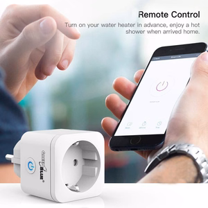 GreenBlue WiFi kauko-ohjattava pistorasia Android/iOS/Alexa/Google Home energiankulutus ajastin maks. 3680W tyyppi F GB720 F