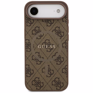 Guess 4G Ring Classic Logo MagSafe Case for iPhone 17 Air - Brown