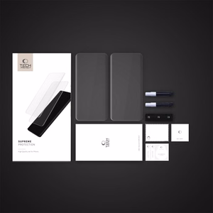 Tech-Protect Supreme Protection Karkaistu lasi Xiaomi Redmi Note 14 PRO / 14 PRO+ 5G / Poco X7 5G:lle - läpinäkyvä