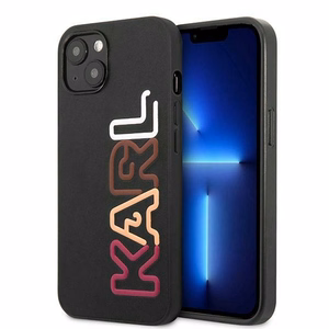 Karl Lagerfeld KLHCP13SPCOBK iPhone 13 mini 5.4 "musta / musta kovakotelo Multipink Merkki