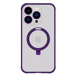 Tel Protect Magical Magsafe Stand Suojakuori iPhone 12 Pro Max:lle violetti