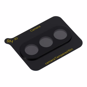 5D Full Glue Camera Tempered Glass - for Samsung Galaxy A37 Black