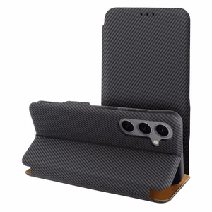 Flip case for Samsung S25 PLUS Folio Side Magnet gray