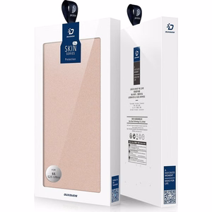 Dux Ducis SKIN PRO lompakkosuojakuori Samsung S25 Ultra ruusukulta