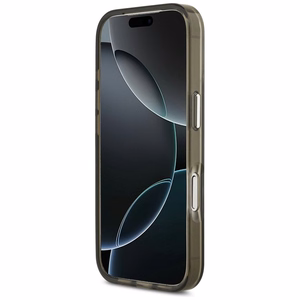 GUESS suojakuori iPhone 17 Pro Max MagSafe-yhteensopiva (IML Gradient kolmiologolla) - khaki