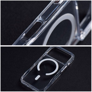 ROAR Suojakuori SLIM DEFENDER yhteensopiva MagSafe iPhone 17:lle läpinäkyvä