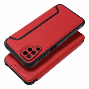 Flip case for Samsung A12 / M12 Razor Book red