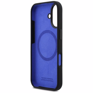 BMW M Silicon Vertical Logo MagSafe Suojakuori iPhone 17:lle - Musta