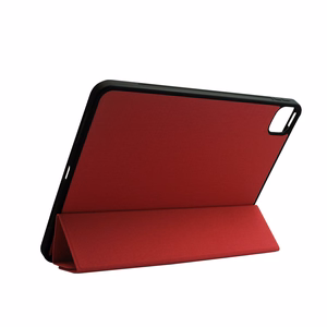 Crong FlexFolio case for iPad Air 11" (2026–2024) / iPad Air 10.9" (5th / 4th gen.) / iPad Pro 11" (2022–2021), with Apple Pencil holder, red