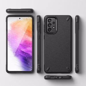 Ringke Onyx Kestävä TPU suojakuori Samsung Galaxy A73 musta