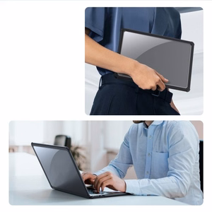 Kannettavan tietokoneen suojakuori Dux Ducis LCGM Apple MacBook Air 13.6 (2022/2024/2025) musta