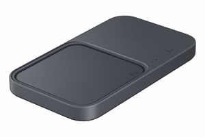 Samsung Duo EP-P5400TBEGEU 15W induktiivinen laturi verkkolaturilla ja virtakaapelilla - musta