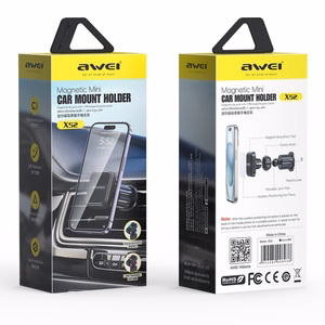 Car phone holder Awei X52 Magnetic (air vent) black