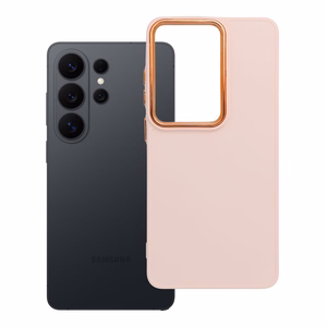 Suojakuori Samsung S26 ULTRA:lle Frame puuterinvaaleanpunainen