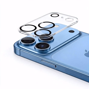 Läpinäkyvä karkaistusta lasista valmistettu Tech-Protect Cam Fit+ -kameransuoja Apple iPhone 18 Pro Max -puhelimelle