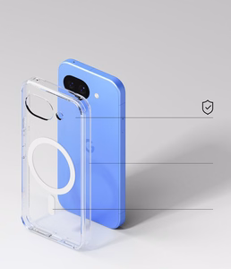 Ringke Fusion Magneettinen MagSafe Suojakuori Google Pixel 10A läpinäkyvä