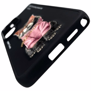 Nimmy Glasses Cool Cat -suojakuori Samsung Galaxy S26 Ultralle - musta