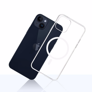 3mk Clear MagCase Suojakuori Apple iPhone 14 Plus:lle - läpinäkyvä