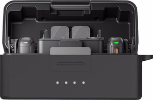 PULUZ Silicone Charging Case Protective Cover for DJI Mic 3 (Black)