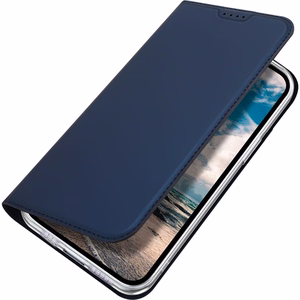 Dux Ducis SKIN PRO lompakkosuojakuori iPhone 16e sininen