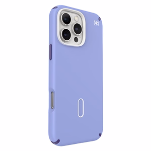Speck Presidio2 Pro -suojakuori MagSafe- ja ClickLock-tuella iPhone 16 Pro Maxille, Future Lavender/Cassis Purple