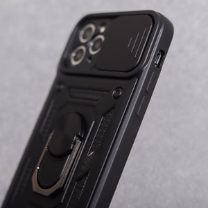 Defender Slide Suojakuori iPhone 17 6,3":lle musta