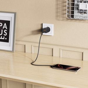 Tech-Protect NCM33W 2-port PD33W/QC3.0 wall charger - black