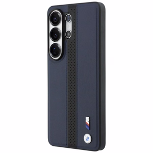 BMW Perforated Stripe Logo MagSafe Suojakuori Samsung Galaxy S26 Ultralle - laivastonsininen